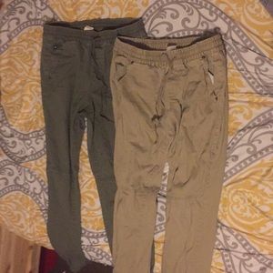 2 joggers from Pacsun